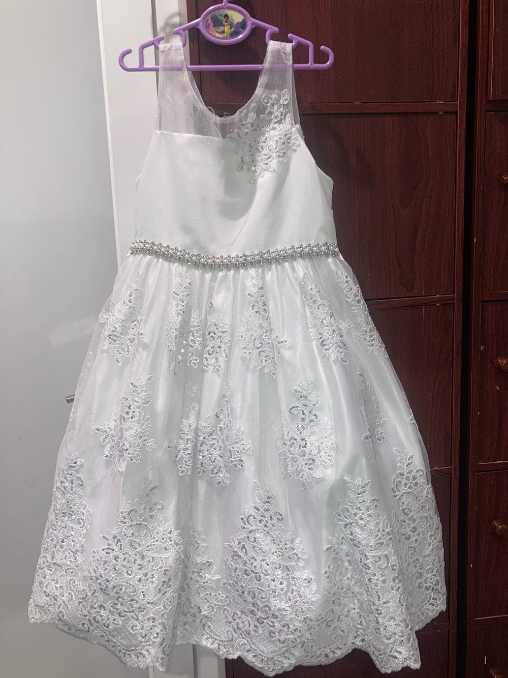 First communion white dress